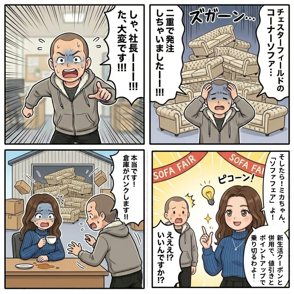 新生活応援ソファフェア