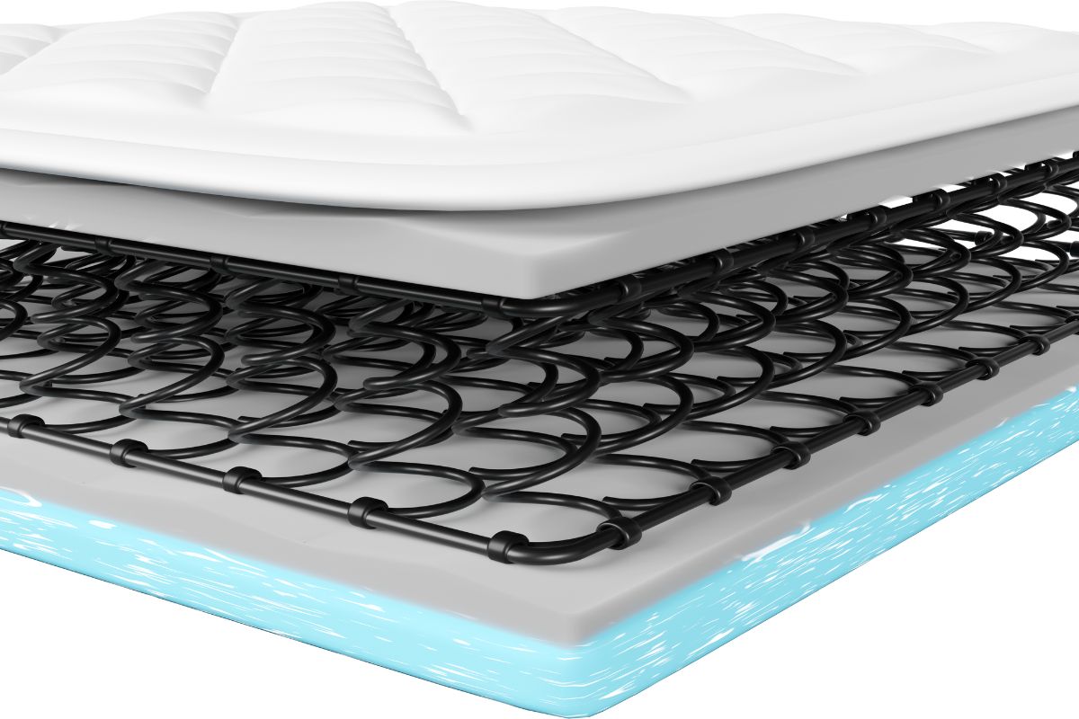 椅子の座面内部構造のイメージ図