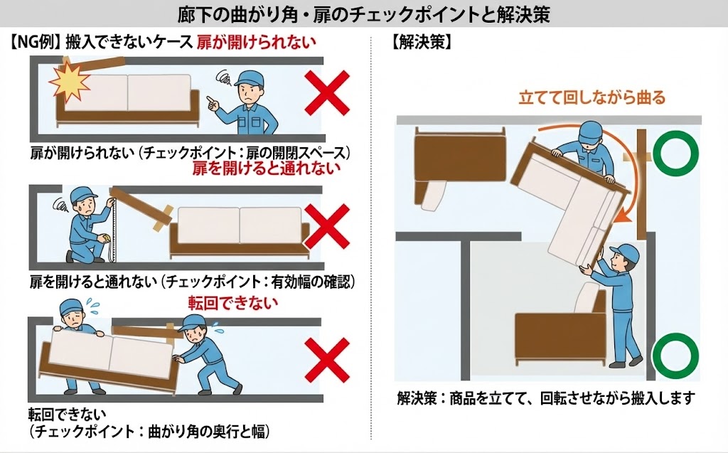 玄関扉まわりのスペース